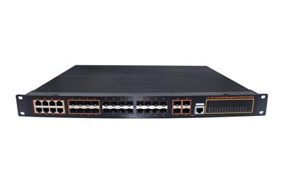wsCom6028G系列千兆24光+4個(gè)萬兆SFP+千兆8電+萬兆網(wǎng)管型工業(yè)級交換機(jī)